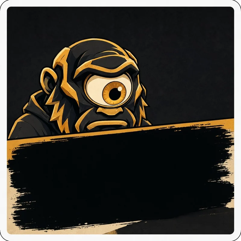 ZYCLOPS peers over a giant black redaction bar.